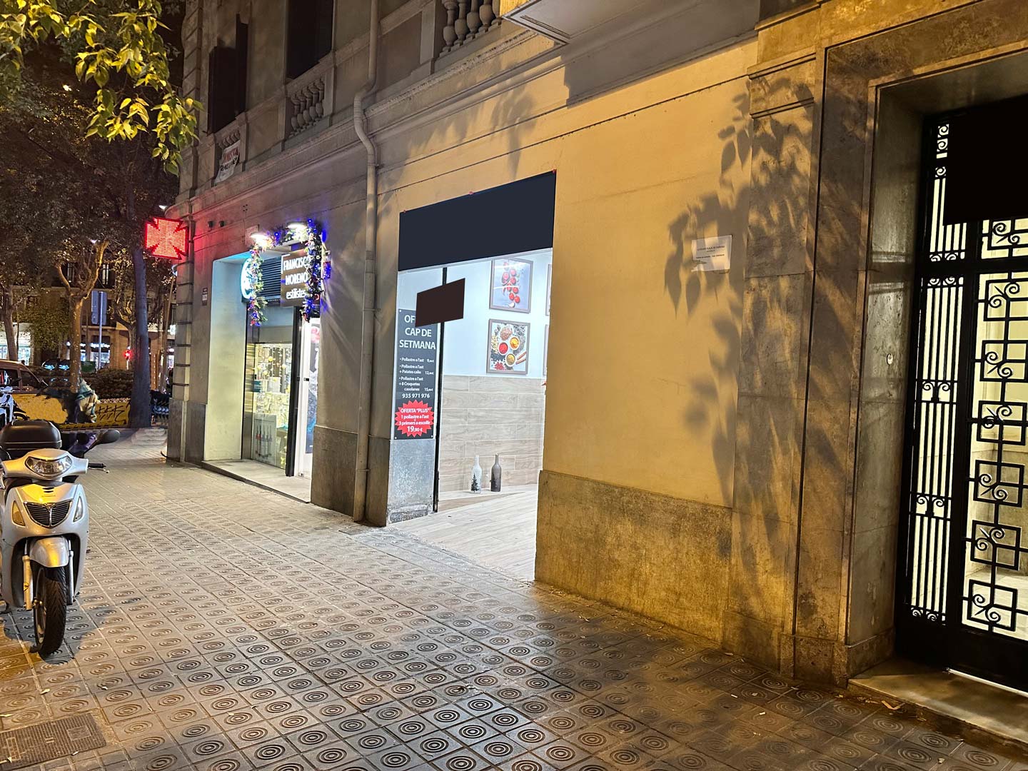 Local en venta en rentabilidad en la calle Provenza en l’Eixample de Barcelona