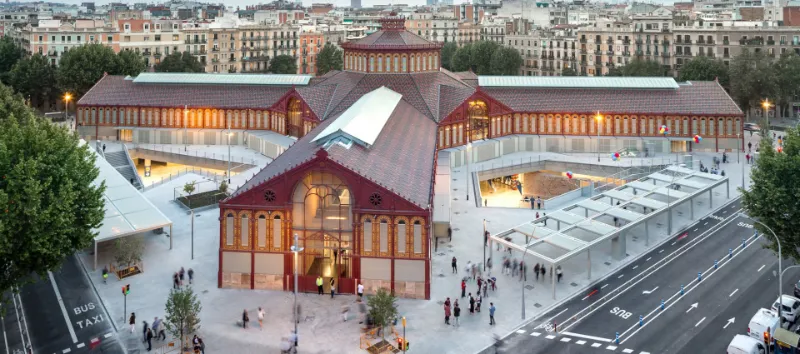 Mercado del Born en Barcelona